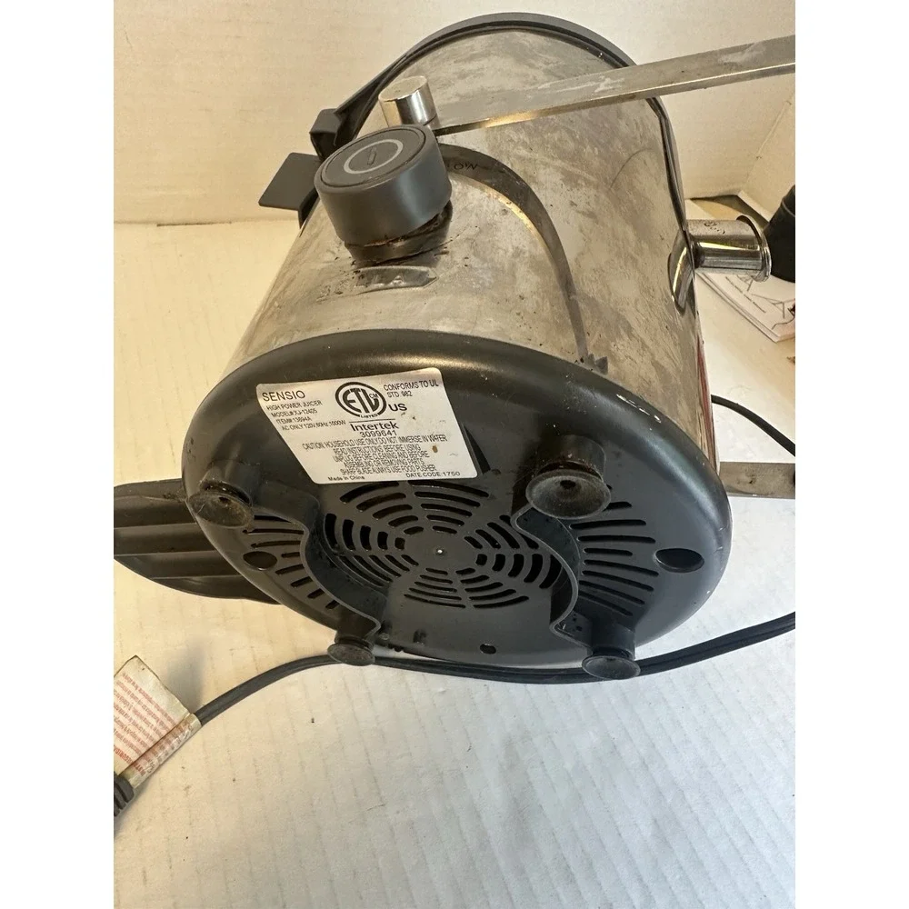 Sensio High Power Juicer XJ-12405 1000W Stainless Steel Base Motor Unit Incomple